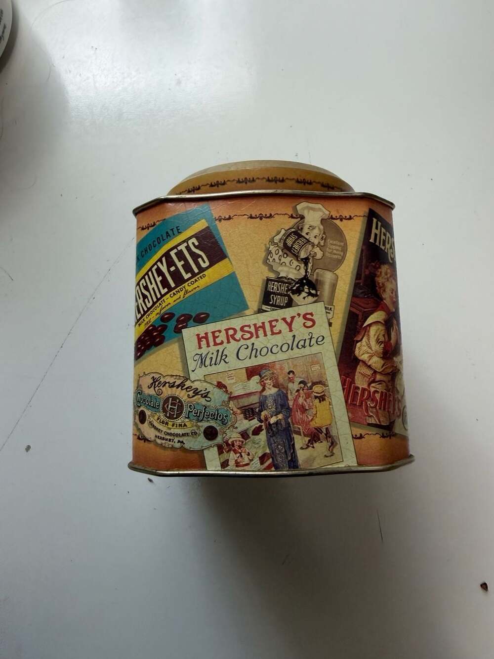 Vintage 1995 Hershey's Chocolate Vintage Edition #3 Collectible Tin Canister